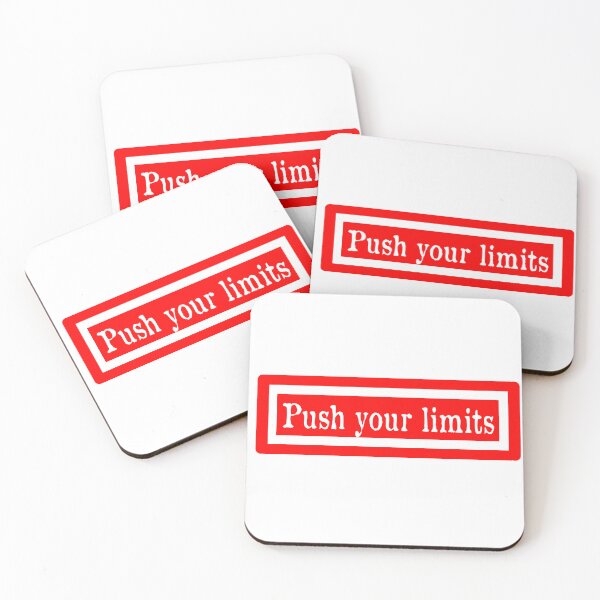 Item preview, push your limits - motivated quotes designed and sold by Esni | Designs.