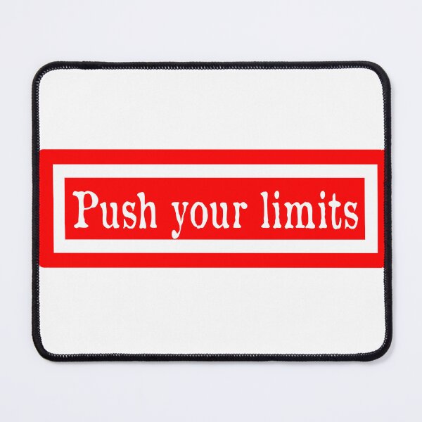 Item preview, push your limits - motivated quotes designed and sold by Esni | Designs.