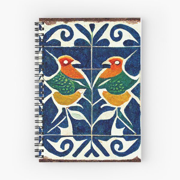 Item preview, Lovebirds Tiles designed and sold by Myriam Iart.