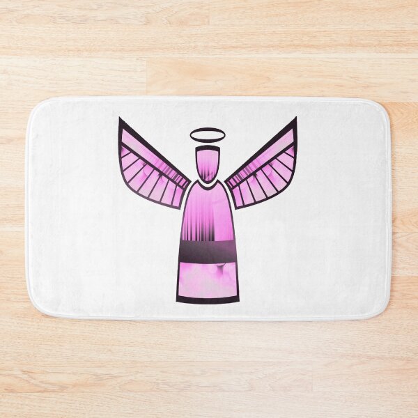 Aperçu de l'œuvre Conception de silhouette d'ange rose créée et vendue par Dven-Clothes.