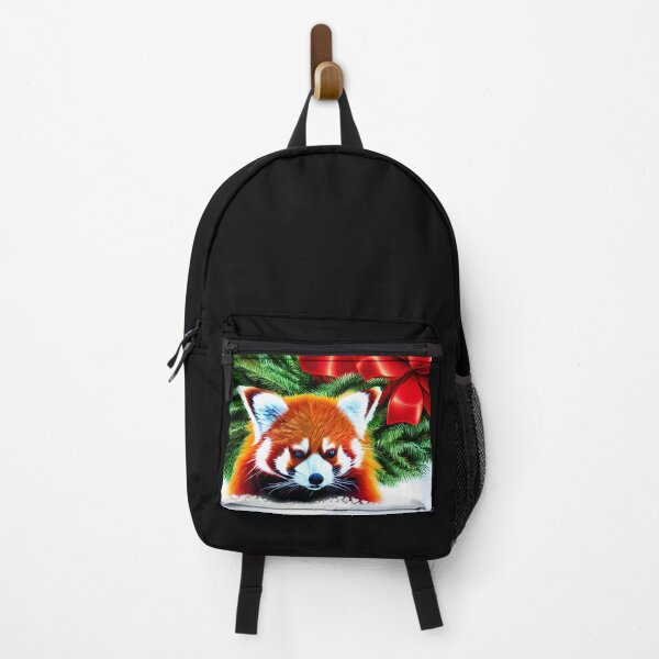 Aperçu de l'œuvre Panda rouge de vacances créée et vendue par NitaBond.