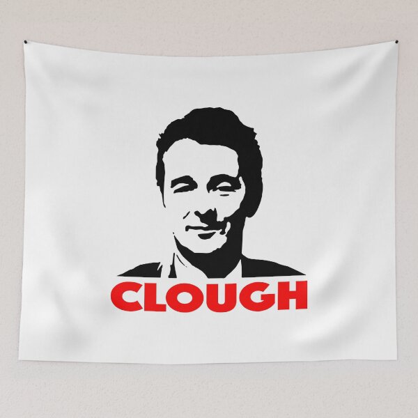Item preview, BRIAN CLOUGH. BLACK AND RED. designed and sold by 5hertz.