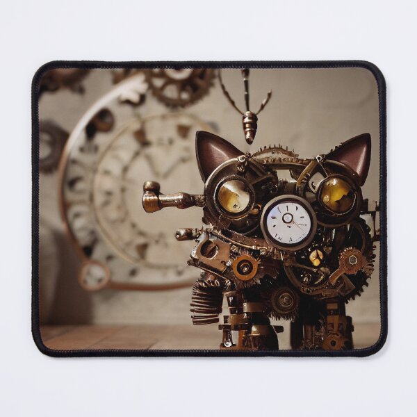 Item preview, Steampunk Kitten by Rude Kitten Designs designed and sold by rudekitten.