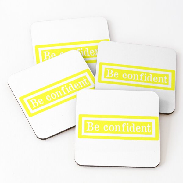 Item preview, be confident - motivated quotes designed and sold by Esni | Designs.