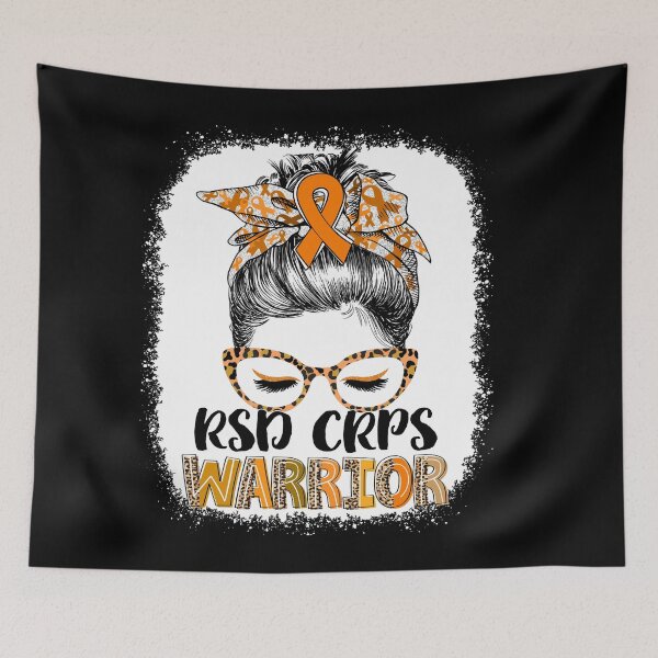Item preview, Messy Bun Leopard RSD CRPS Warrior designed and sold by rechardtee.