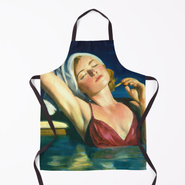 Item preview, Woman swimming in the moonlight designed and sold by devwalk92.