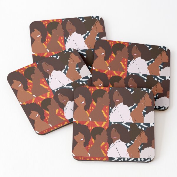 Item preview, Beautiful Melanine Women with Mudcloth Background designed and sold by lesovybze.