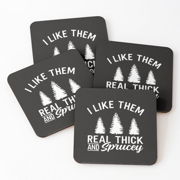 Item preview, Copy of i like them real thick and spruce,i really like them thick and spruce, christmas sweatshirt, funny christmas, christmas gift designed and sold by Sophistical.