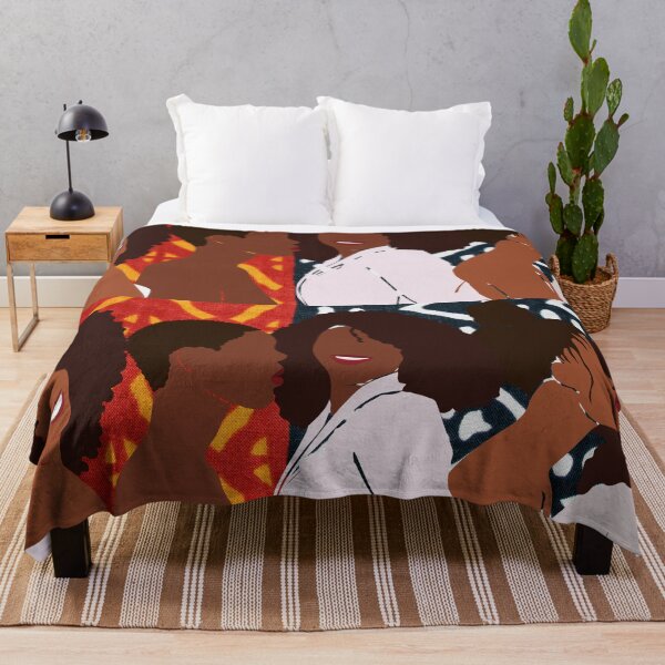 Item preview, Beautiful Melanine Women with Mudcloth Background designed and sold by lesovybze.
