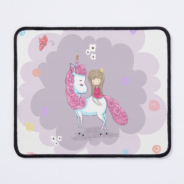 Item preview, Unicorn and girl designed and sold by della95.