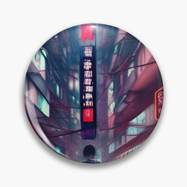 Item preview, Cyberpunk Kowloon designed and sold by EulogyArt.