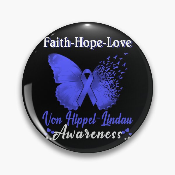 Item preview, Faith Hope Love Butterfly Von Hippel-Lindau Awareness designed and sold by Gillosina.