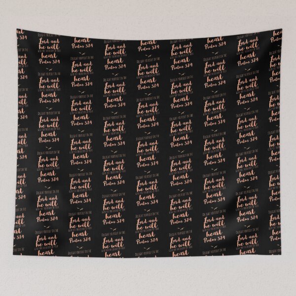 Item preview, Delight Yourself in The Lord Psalm 37:4 designed and sold by onlyscriptures.