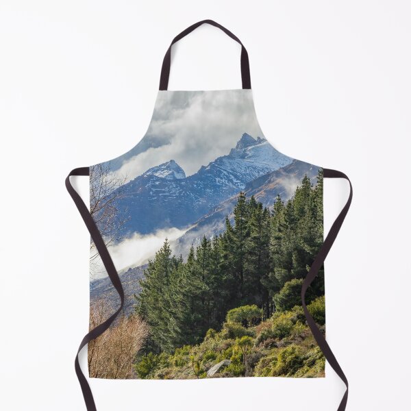 Item preview, Beautiful Snow Capped Mountains and Evergreen Trees Landscape designed and sold by SafariByMarisa.