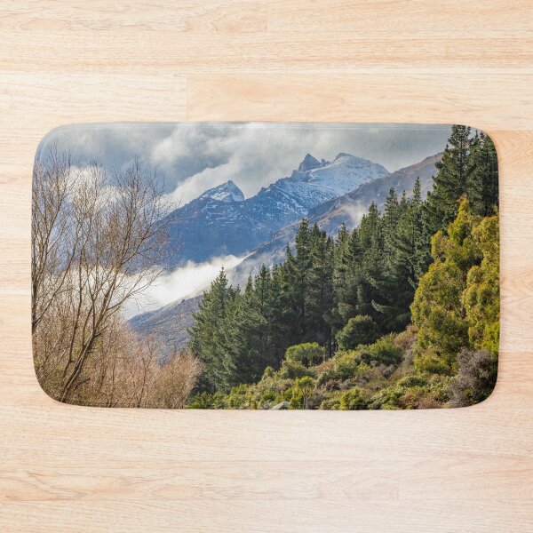 Item preview, Beautiful Snow Capped Mountains and Evergreen Trees Landscape designed and sold by SafariByMarisa.