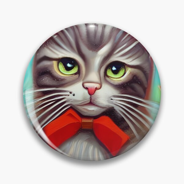 Item preview, Cat With Christmas Stars designed and sold by NitaBond.