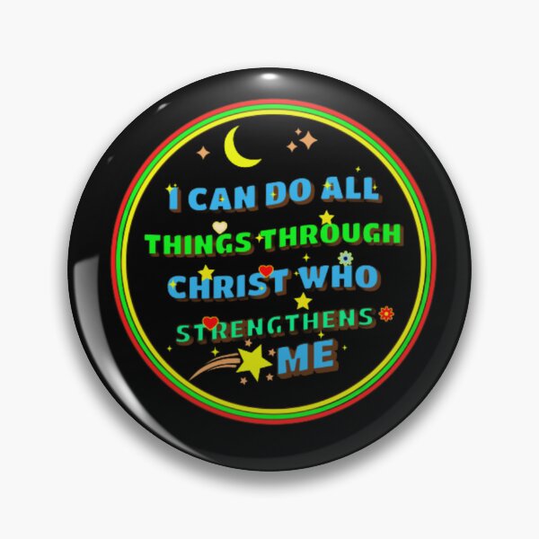 Item preview,  Can Do All Things Through Christ Who Strengthens Me designed and sold by H-ALPHA.