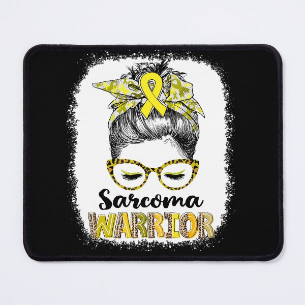 Item preview, Messy Bun Leopard Sarcoma Warrior designed and sold by rechardtee.