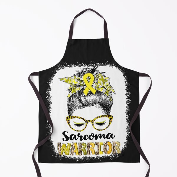 Item preview, Messy Bun Leopard Sarcoma Warrior designed and sold by rechardtee.