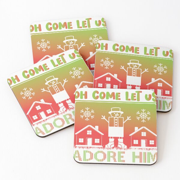 Item preview, Oh, come let us adore him. designed and sold by tabykid.