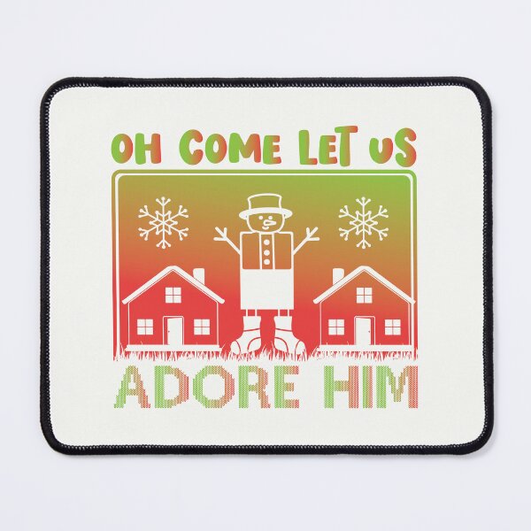 Item preview, Oh, come let us adore him. designed and sold by tabykid.