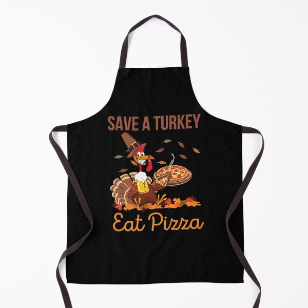Item preview, Save a Turkey Eat Pizza Funny Thanksgiving Gifts designed and sold by nquestiaa.