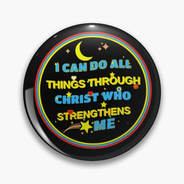 Item preview,  Can Do All Things Through Christ Who Strengthens Me designed and sold by H-ALPHA.