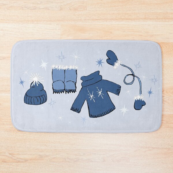 Item preview, Winter weather snow lover gear cartoon illustration designed and sold by AngelDawnDesign.