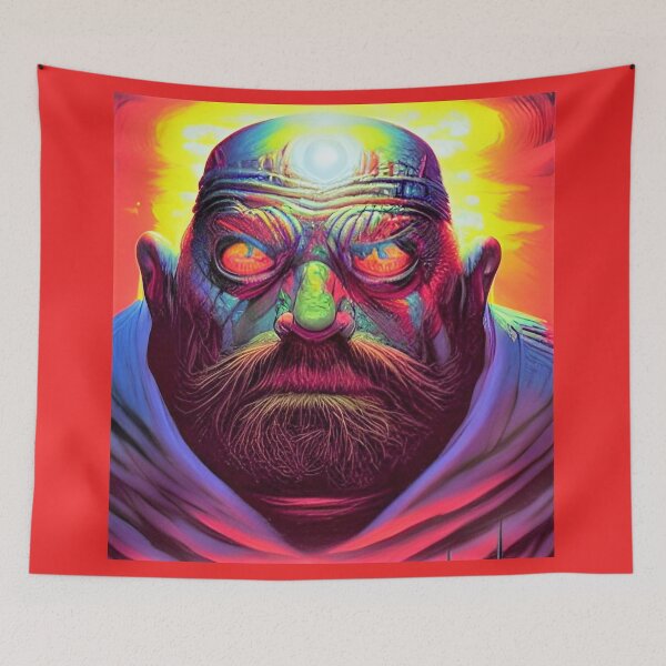 Item preview, Red eyed Fantasy Face designed and sold by David-Howells.