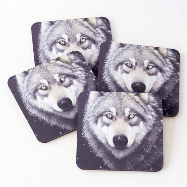 Item preview, Retrato de lobo alfa designed and sold by kaicvandillen.