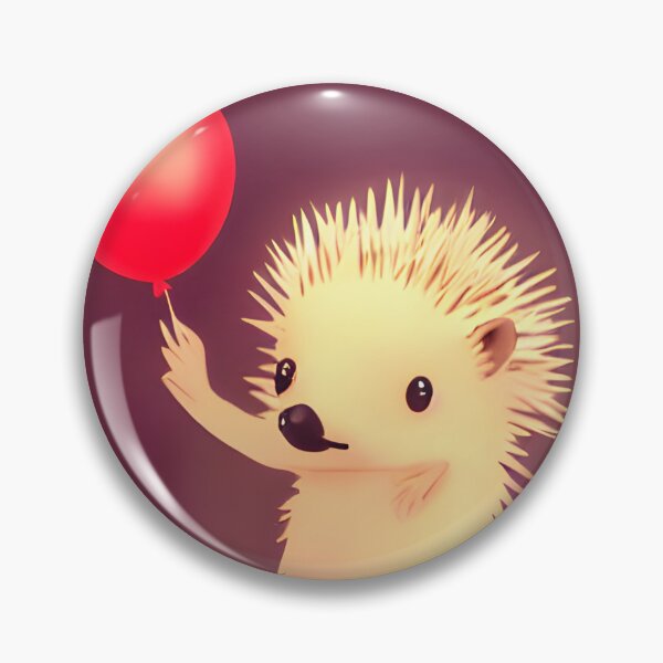 Item preview, Hedgehog With a Balloon designed and sold by NitaBond.
