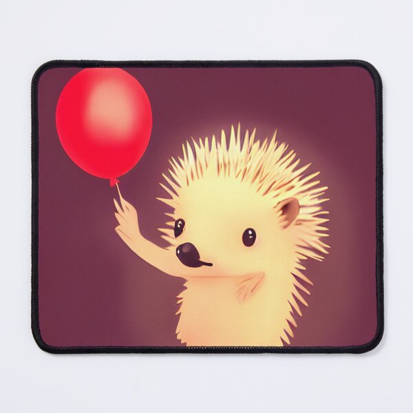 Item preview, Hedgehog With a Balloon designed and sold by NitaBond.