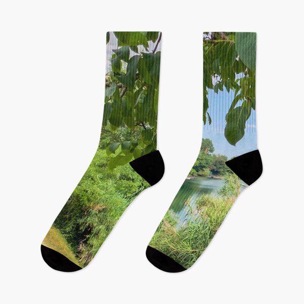 Item preview, Nature Park Trees Lake  designed and sold by eleonoraingrid.
