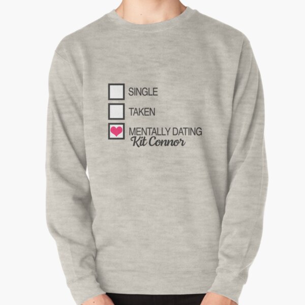 Mentally dating Kit Connor Heart Pullover Sweatshirt