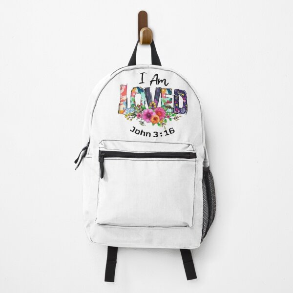 Item preview, I Am Loved With Flowers John 3:16 designed and sold by Rowena Jones.