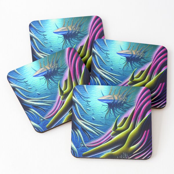Item preview, Digital Painting Of Deep Ocean Creature designed and sold by NatureFood.