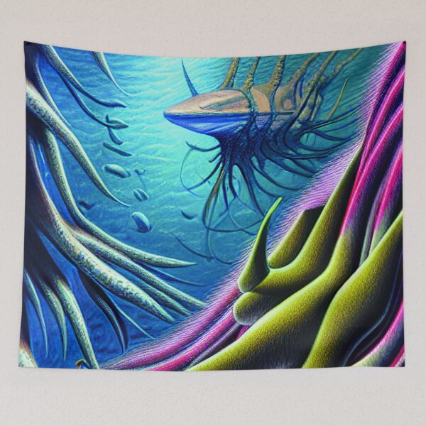 Item preview, Digital Painting Of Deep Ocean Creature designed and sold by NatureFood.