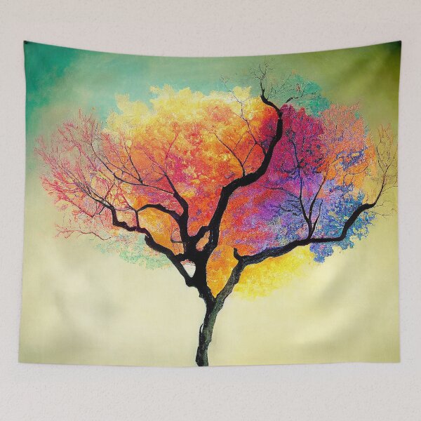Item preview, Vintage Inspired Fig Tree Painting designed and sold by kaicvandillen.