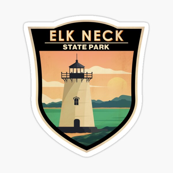 Item preview, Elk Neck State Park Maryland Vintage Badge designed and sold by KrisSidDesigns.