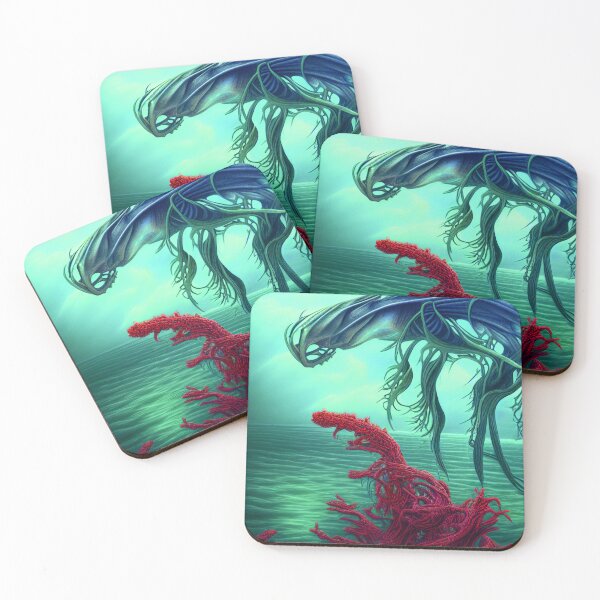 Item preview, Imaginary Artwork Of Colorful Sea Plants designed and sold by NatureFood.