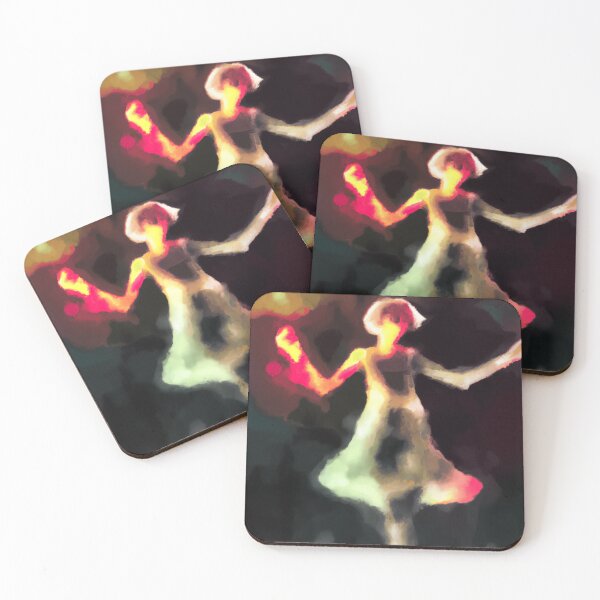 Item preview, Woman dancing in the Night Lights designed and sold by devwalk92.
