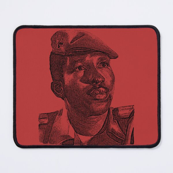Item preview, Thomas Sankara Silhouette - Socialist, Anti-Imperialist, Pan-African designed and sold by SpaceDogLaika.