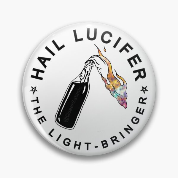 Artikel-Vorschau von Gegrüßet seist du Luzifer - Der Lichtbringer (Molotowcocktail), designt und verkauft von QueerSatanic.