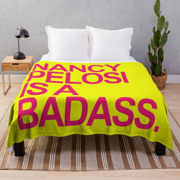 Item preview, Nancy Pelosi is a Badass (hot pink 2.0) designed and sold by Thelittlelord.