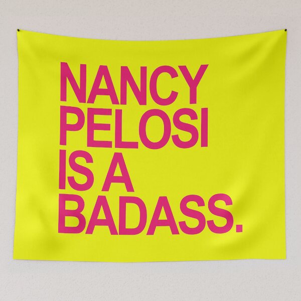 Item preview, Nancy Pelosi is a Badass (hot pink 2.0) designed and sold by Thelittlelord.
