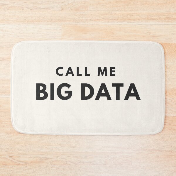 Artikelvorschau, Nennen Sie mich Big Data Light Merch. Datenanalyst schwarz und biege entworfen und verkauft von T-Look.
