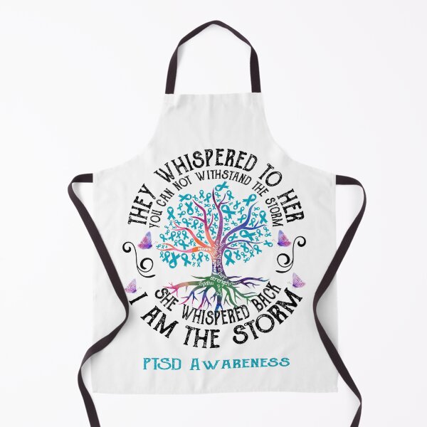Item preview, PTSD Awareness - PTSD Warrior I Am The Storm designed and sold by RunningShop.