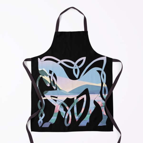 Item preview, Lotus Blooming Celtic Horse designed and sold by damonasplace.