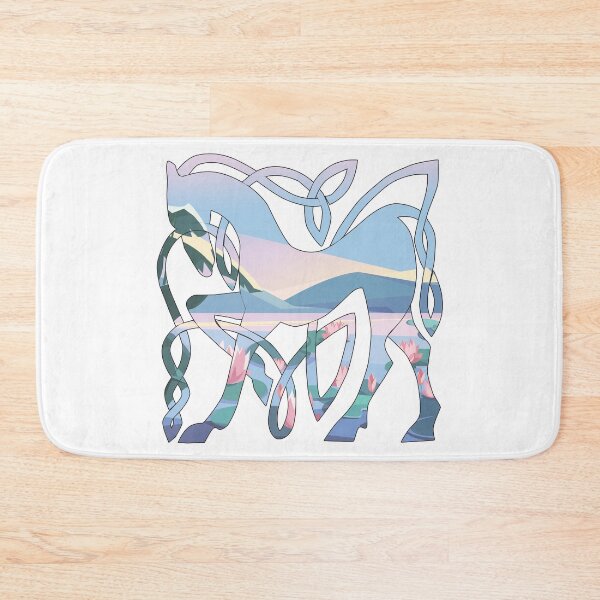 Item preview, Lotus Blooming Celtic Horse designed and sold by damonasplace.