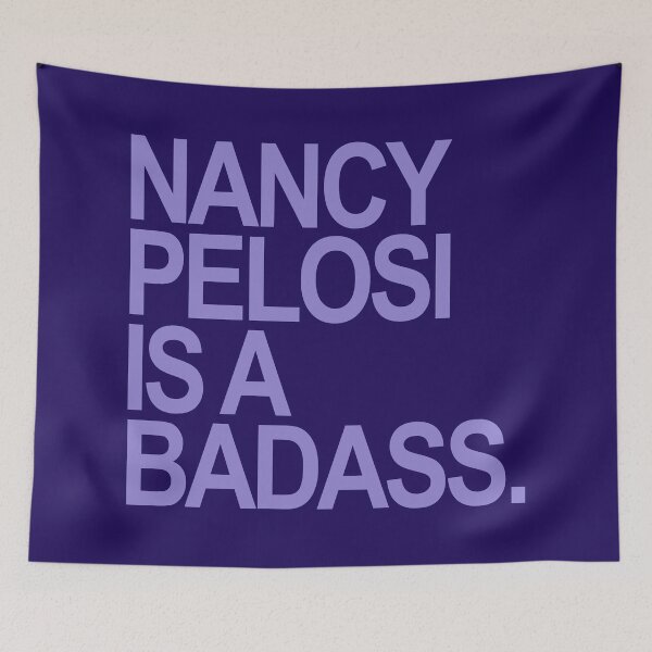 Item preview, Nancy Pelosi is a Badass (lavender) designed and sold by Thelittlelord.